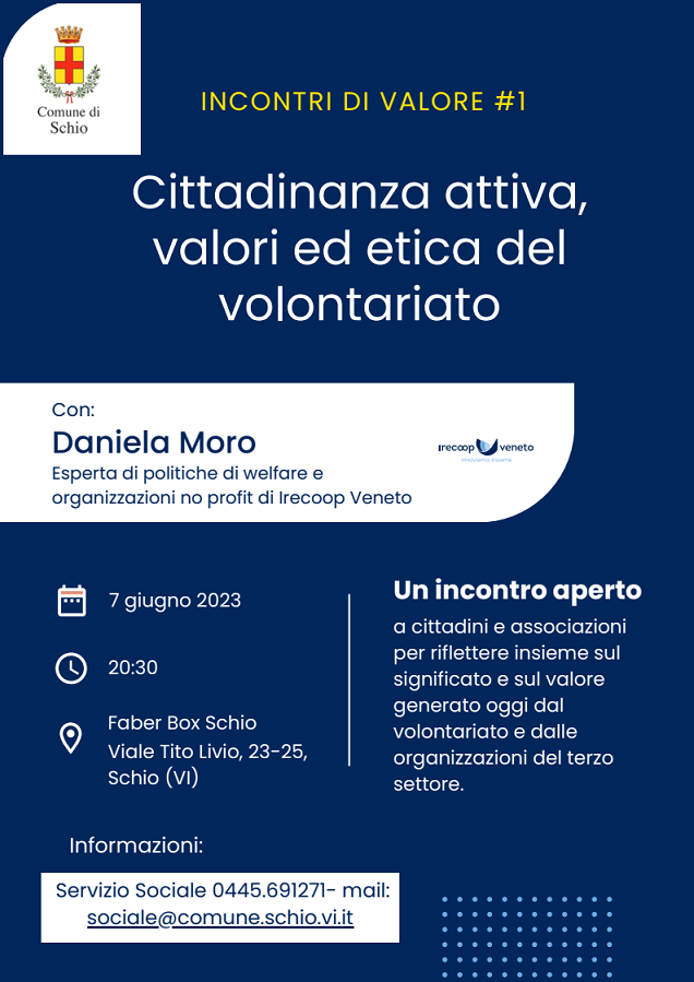 Cittadinanza attiva: valori ed etica del volontariato