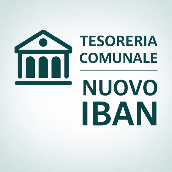 tesoreria comunale nuovo iban con banca